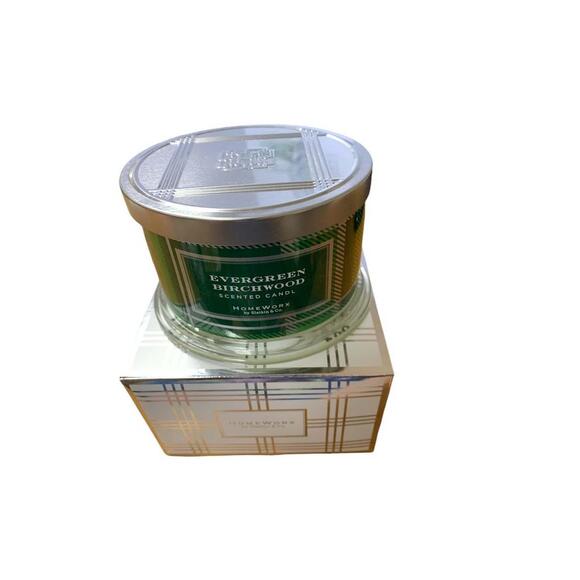 HomeWorx Other - HomeWorx by Slatkin & Co. Candles Evergreen Birch 14 Oz